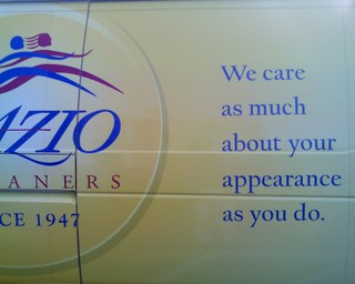 Fazio slogan: We care as much about your apperance as you do.